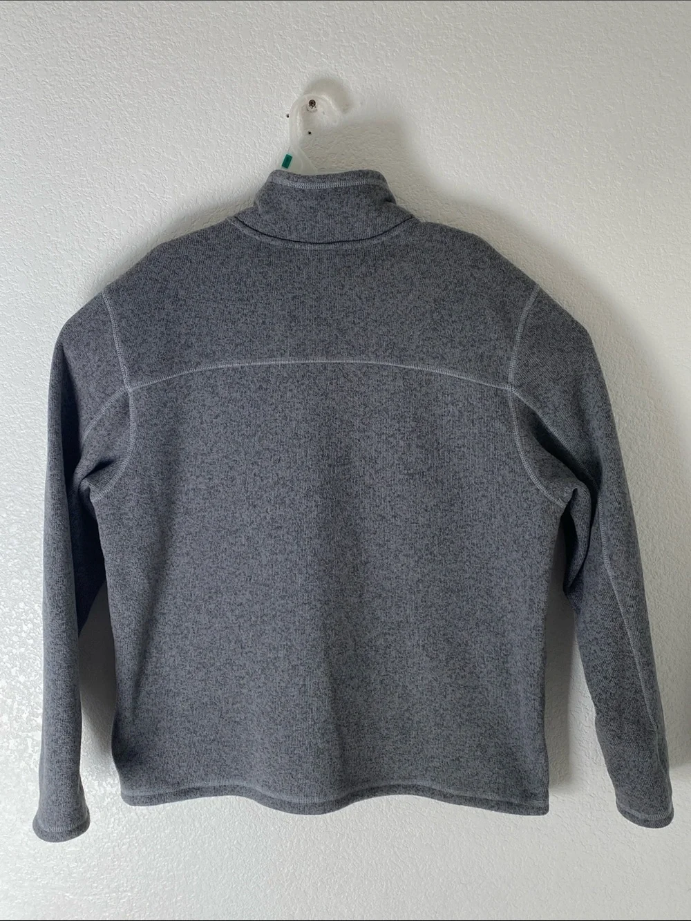 The North Face Men’s Gordon Lyons Heather Gray Full-Zip Fleece Jacket Size XL